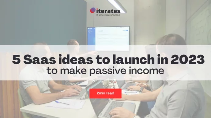 5 saas ideas to launch to make passive income