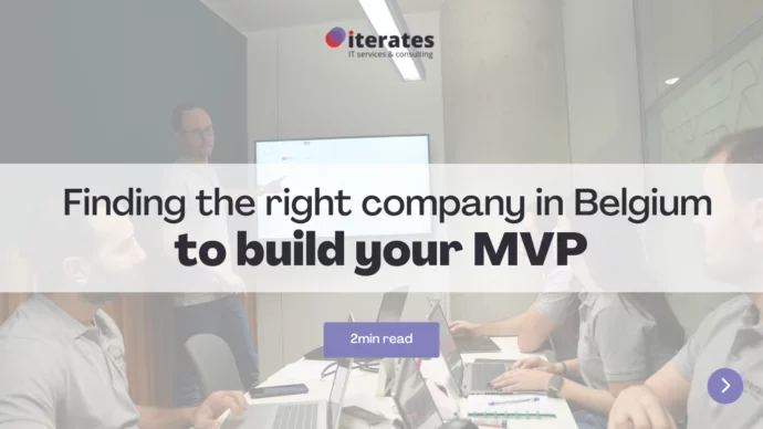 right company to build MVP brussels