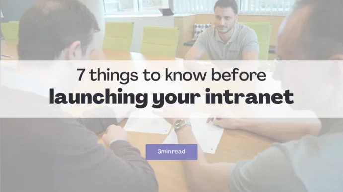 launching your intranet brussels