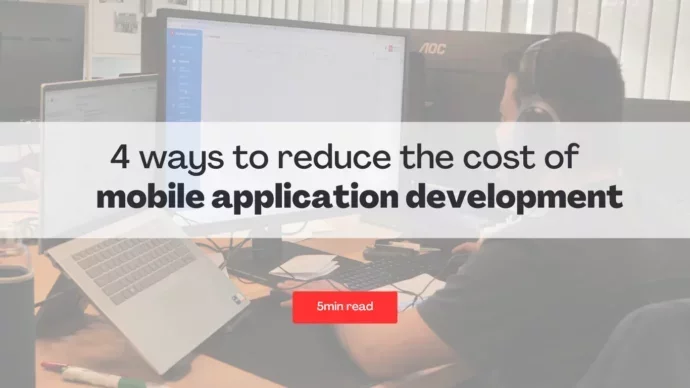 reduce cost mobile app