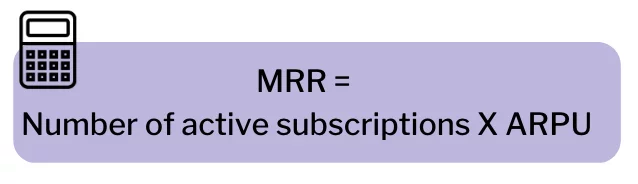 MRR formula