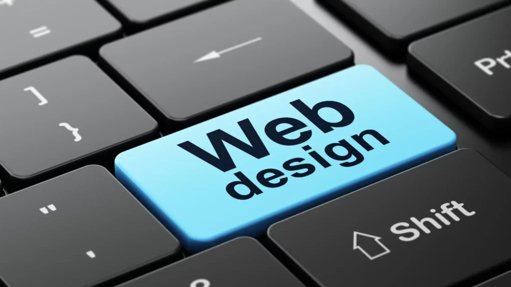 Clavier avec touche dédiée au Web Design - iterates Un clavier avec une touche intitulée « Web design »