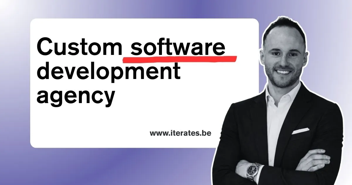 Custom software development agency in Brussels | iterates
